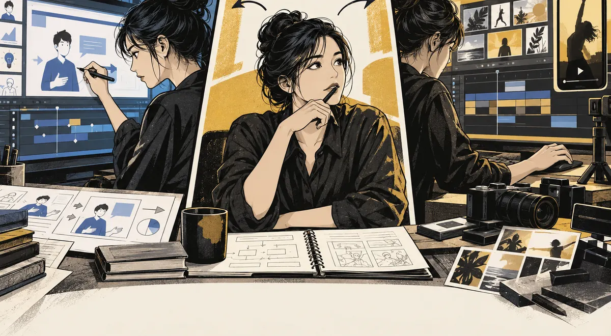 万彩动画大师 与 万彩微影 的场景插画