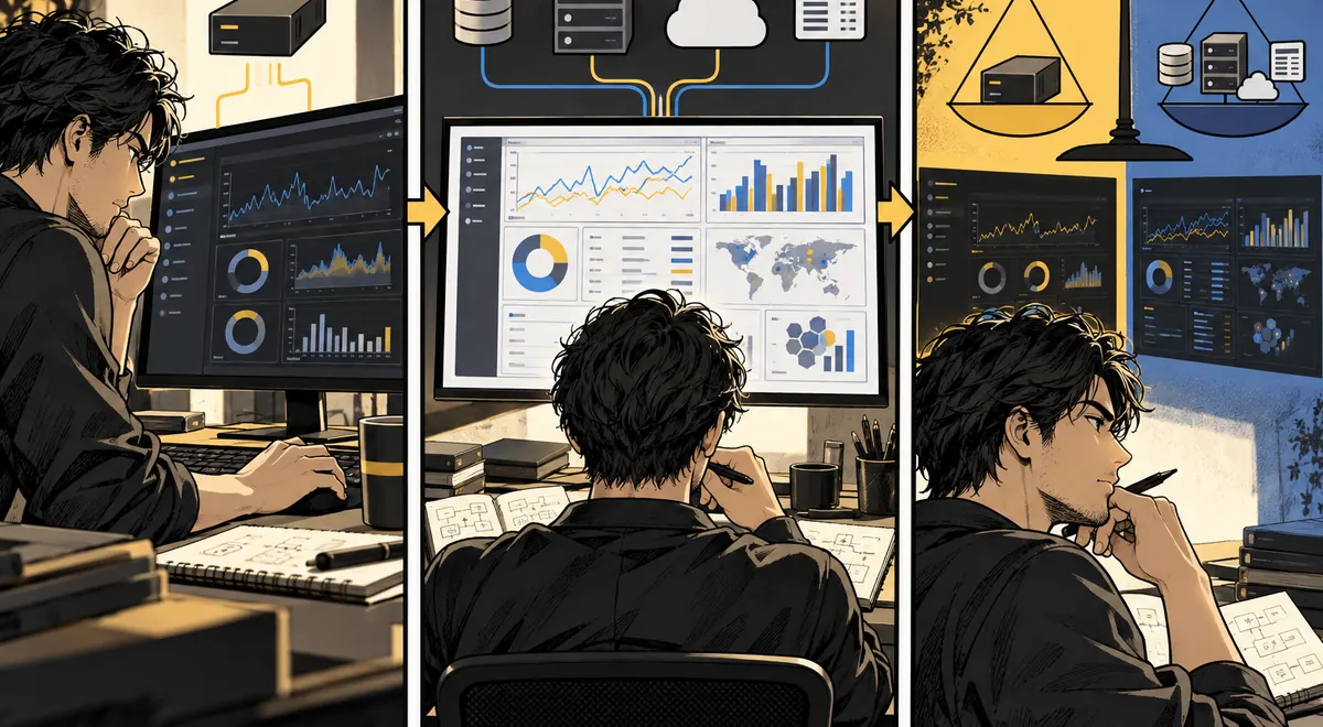 netdata 与 grafana 的场景插画